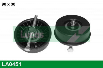 LUCAS ENGINE DRIVE la0451 -  Натяжной ролик, поликлиновой  ремень